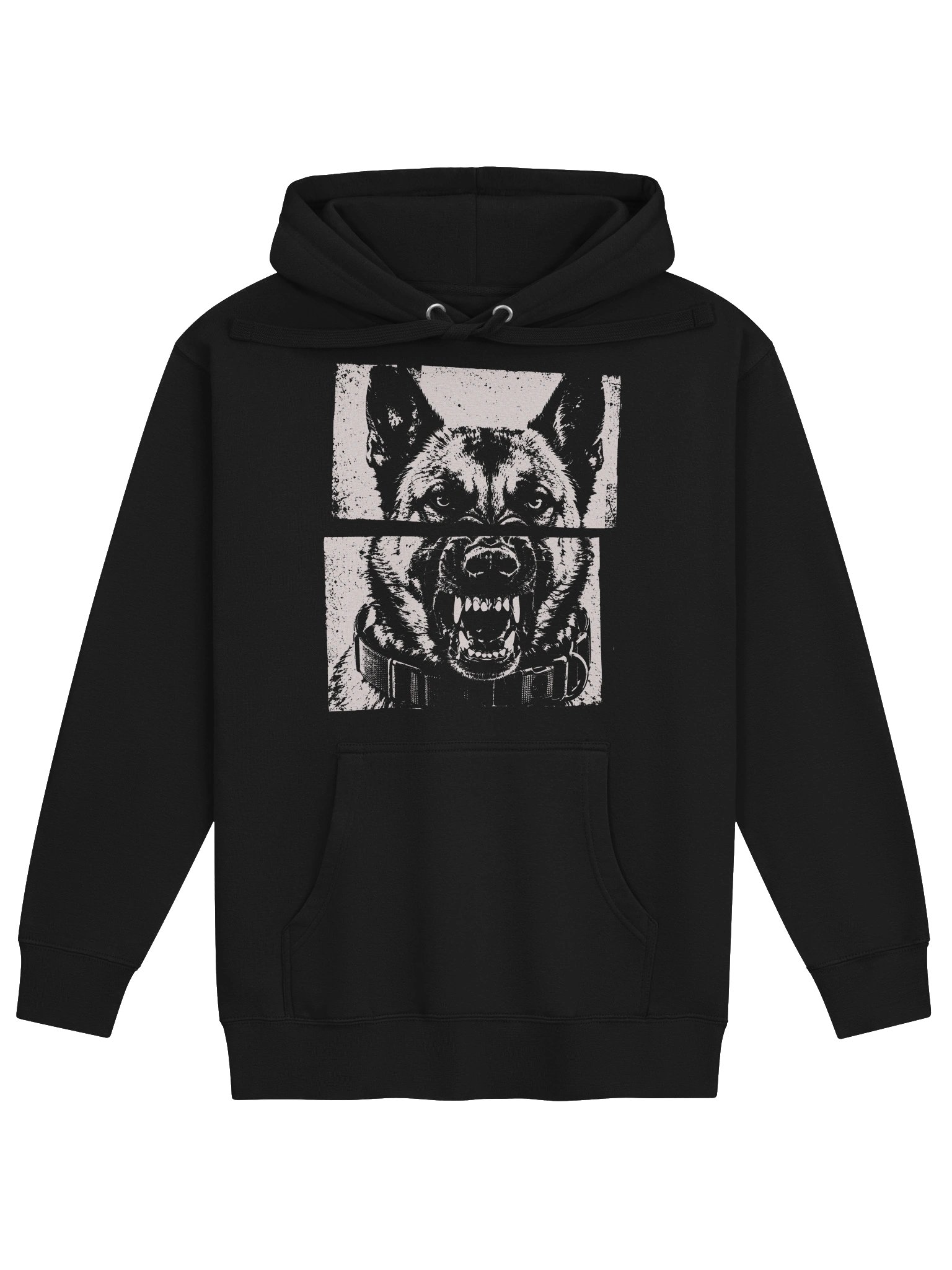 Angry German Shepherd Dog Hoodie product image (1)