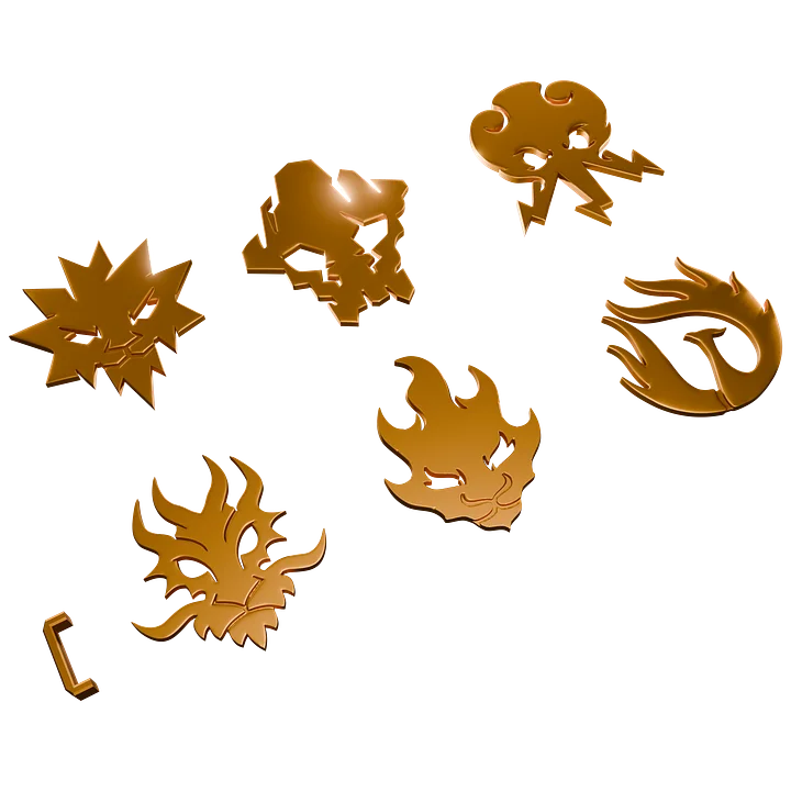 Ninjago - Ninja Emblems model files product image (1)