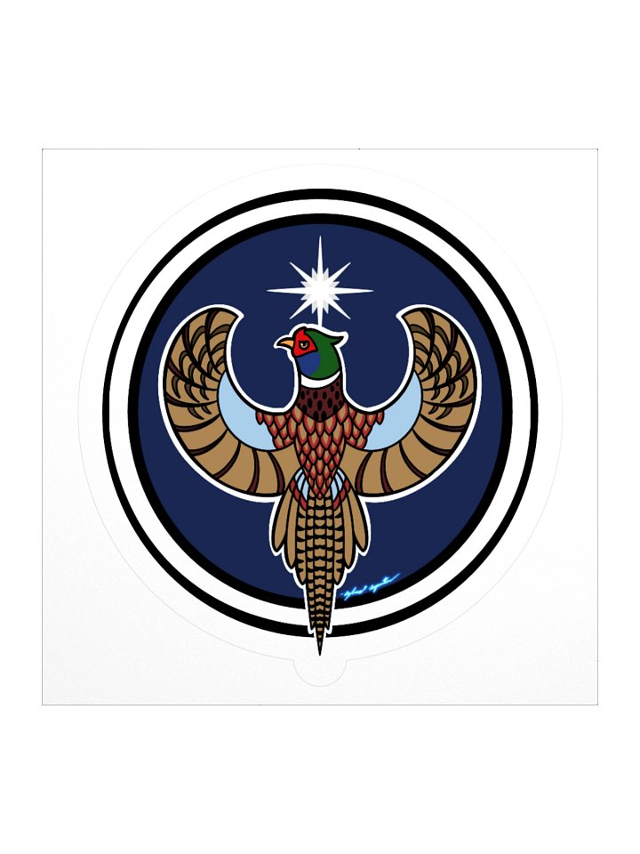 Ring-necked Pheasant- Resistance. SD. (sticker) product image (1)