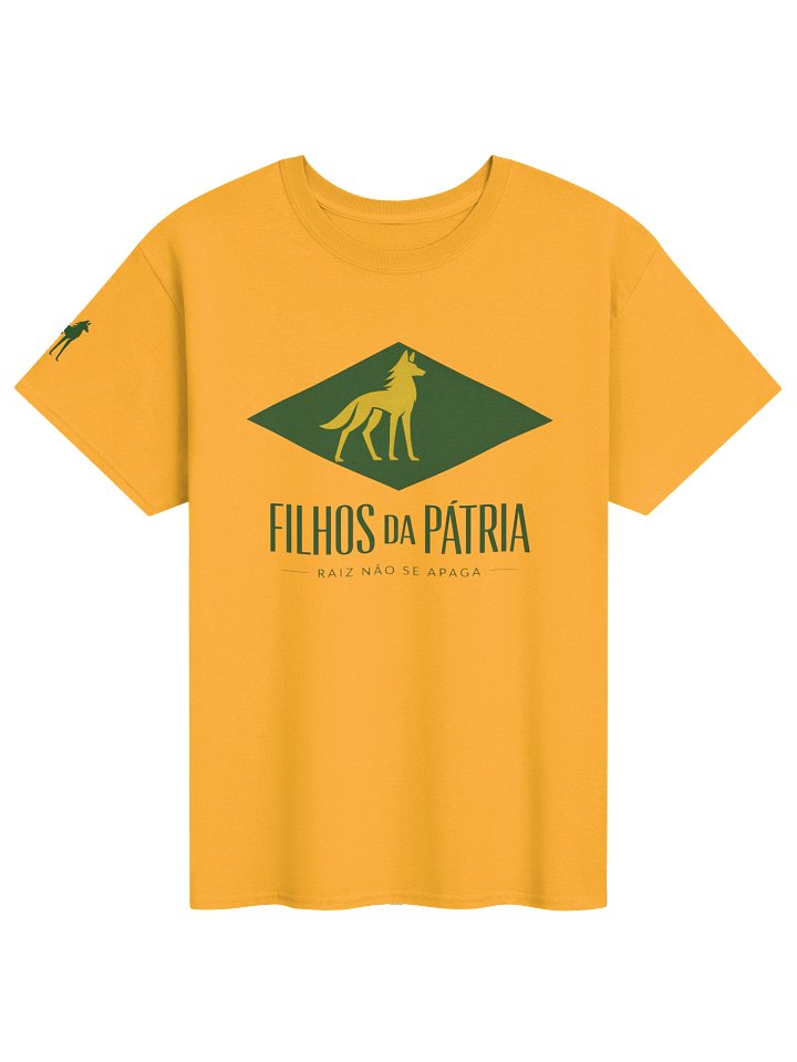 Camiseta Fundadora Filhos da Patria Amarela product image (2)