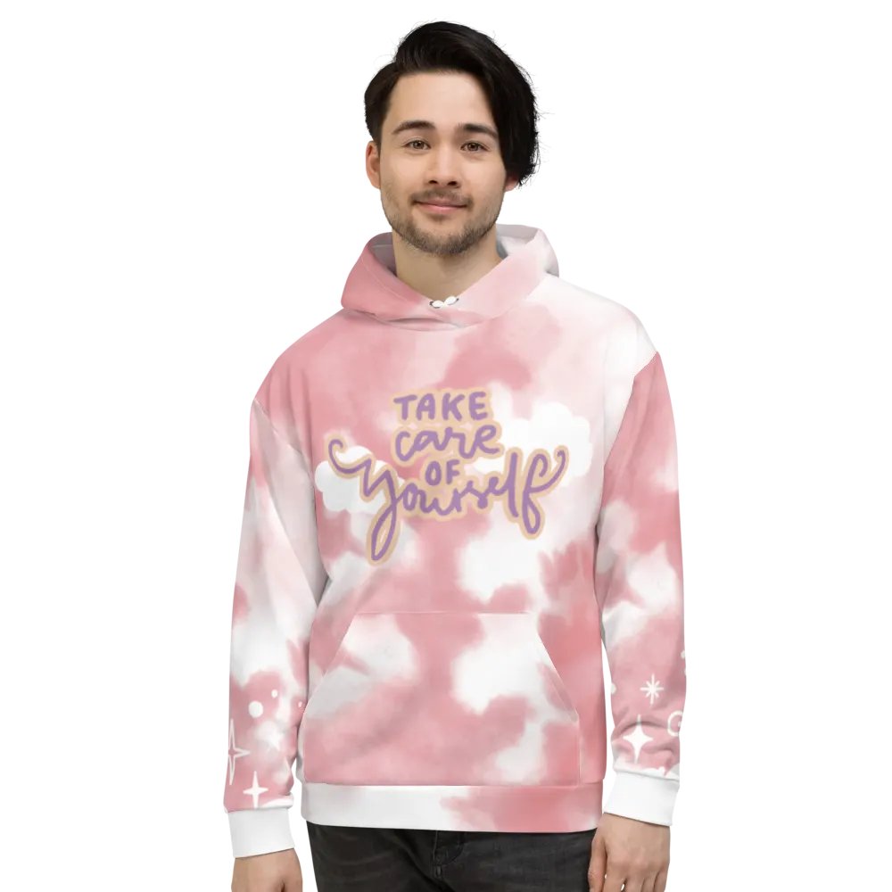 Rainbow Dreams Acid Washed Hoodie product image (6)