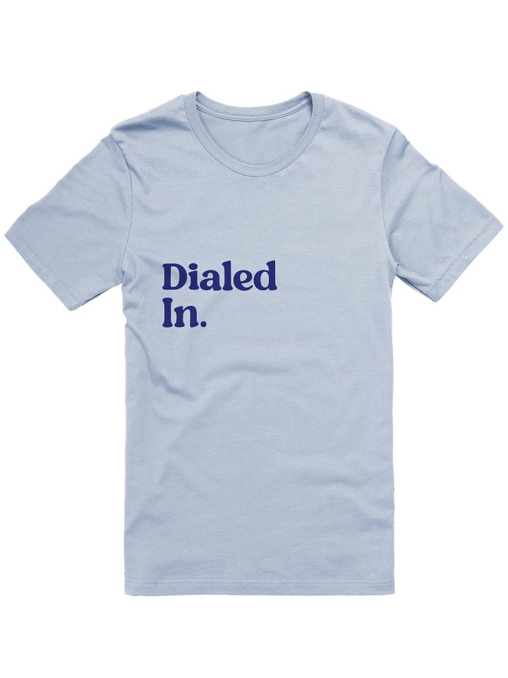 Dialed In. - Navy T-Shirt product image (5)