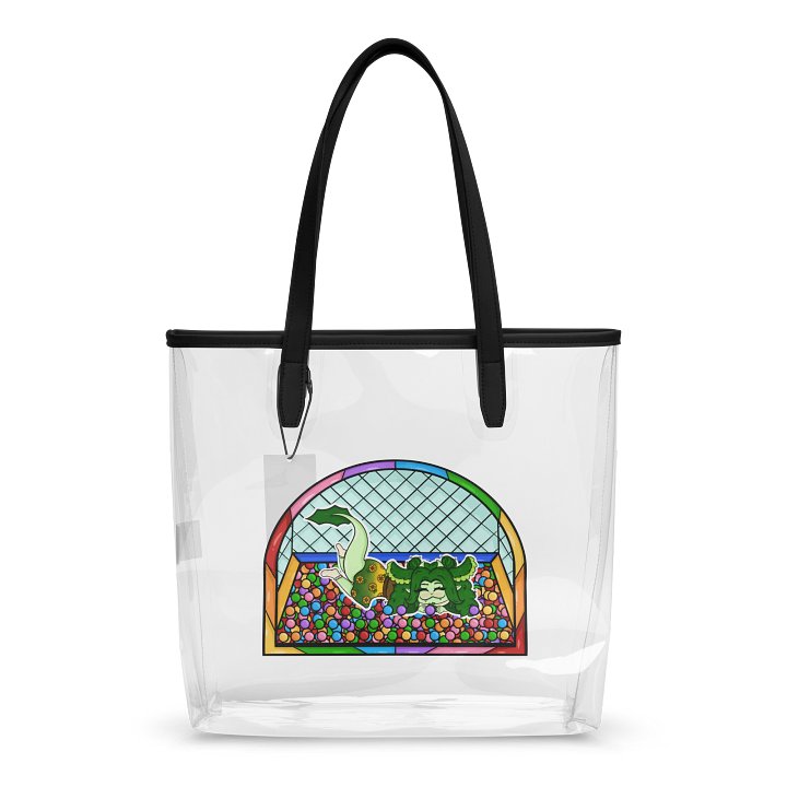 "Ballpit Bulbie" Clear Tote Bag product image (2)