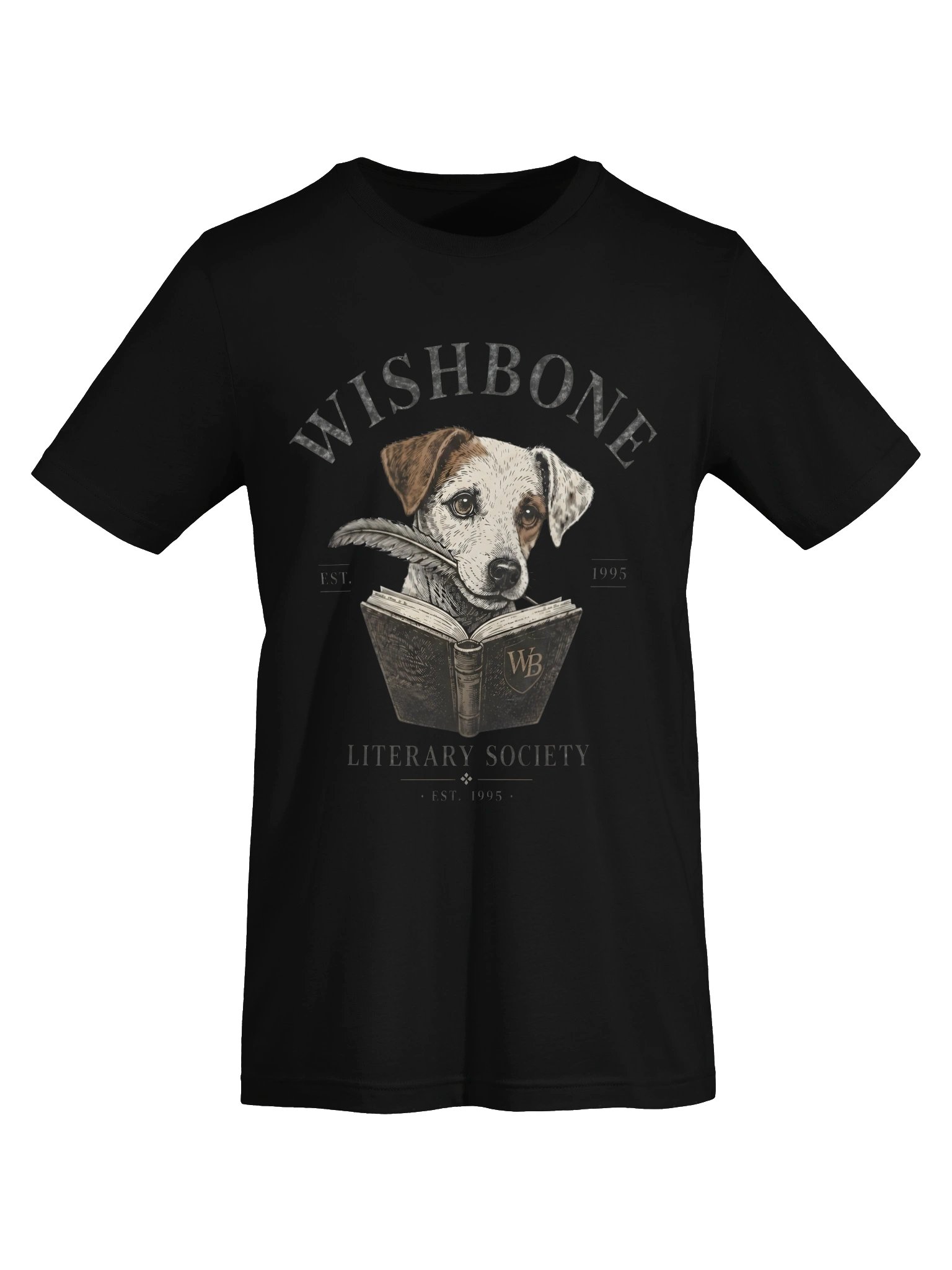 Wishbone Literary Society Vintage Emblem Tee product image (30)