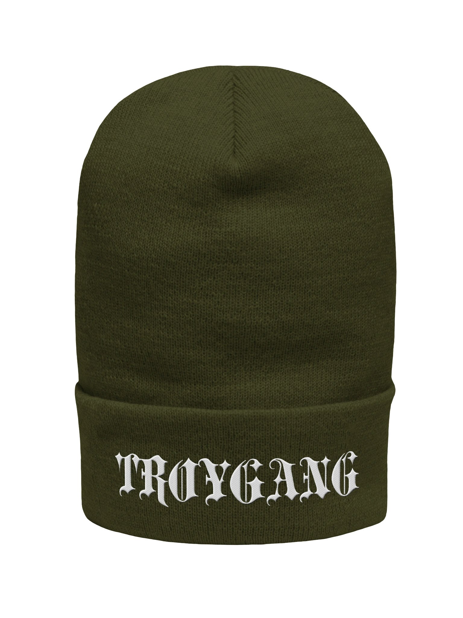 Cuffed Embroidered Beanie product image (1)