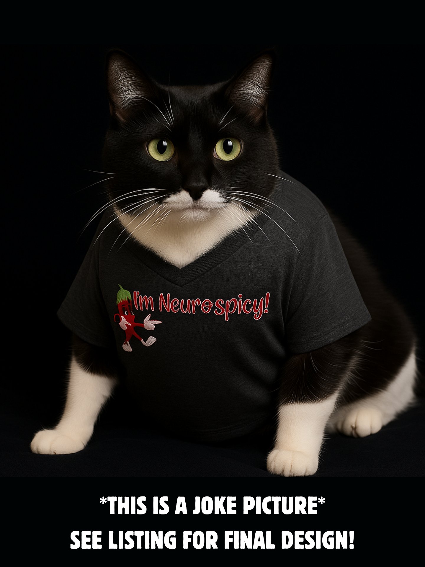 I'm Neurospicy! Men's Soft V-Neck product image (2)