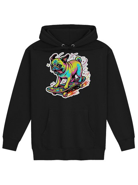 Kickflip Pug Hoodie