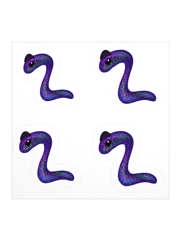 Galaxy Worm Stickers product image (1)