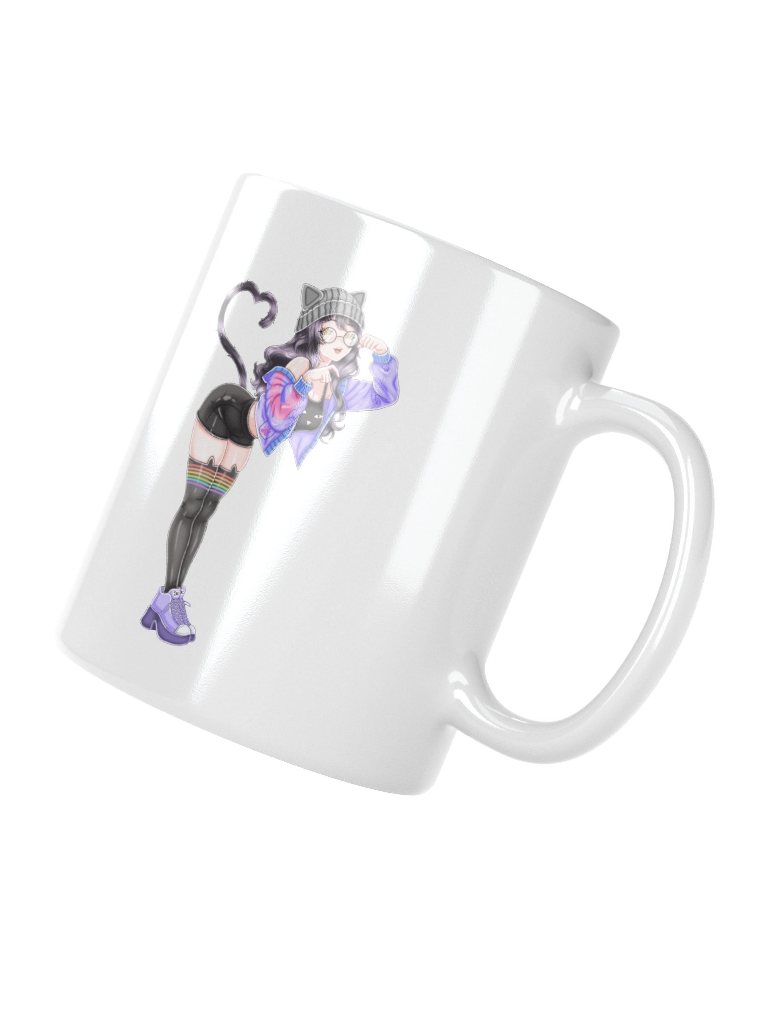 Curlicue Mug (White) product image (7)