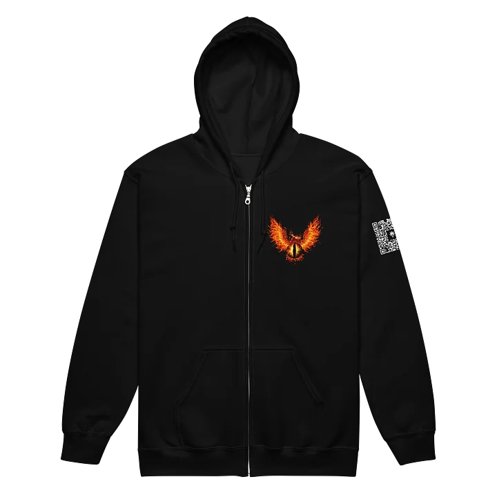 Dark Color Gildan Zip-up Hoodie product image (8)