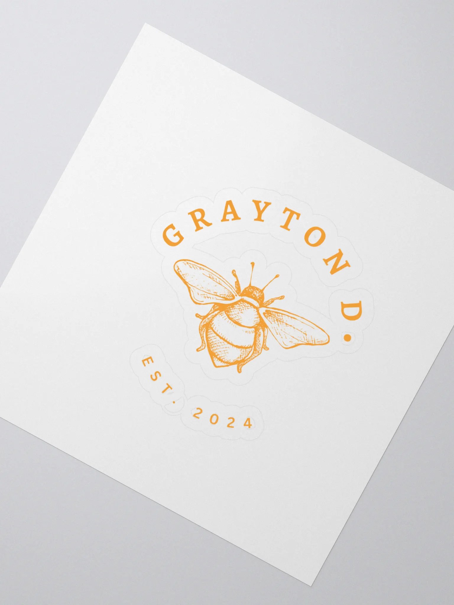 Grayton D. 2024 Sticker product image (2)