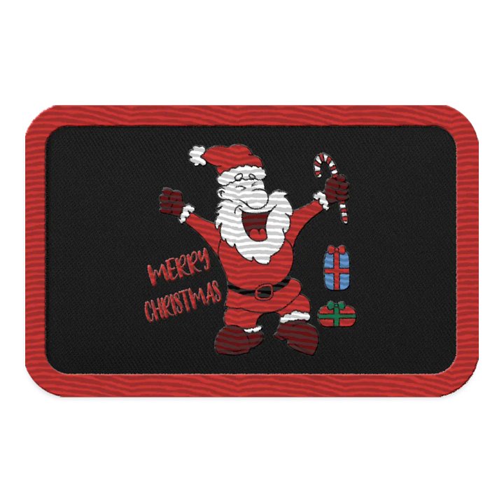 Jolly Santa Embroidered Patches product image (1)