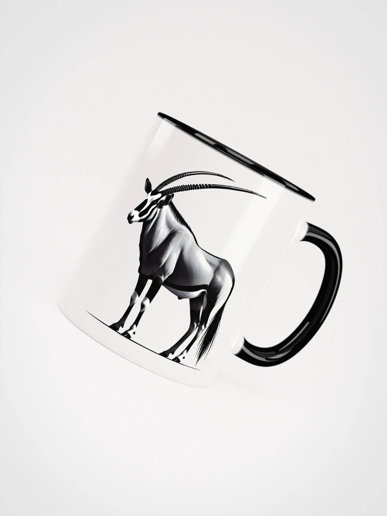 Majestic Oryx Ceramic Mug product image (2)