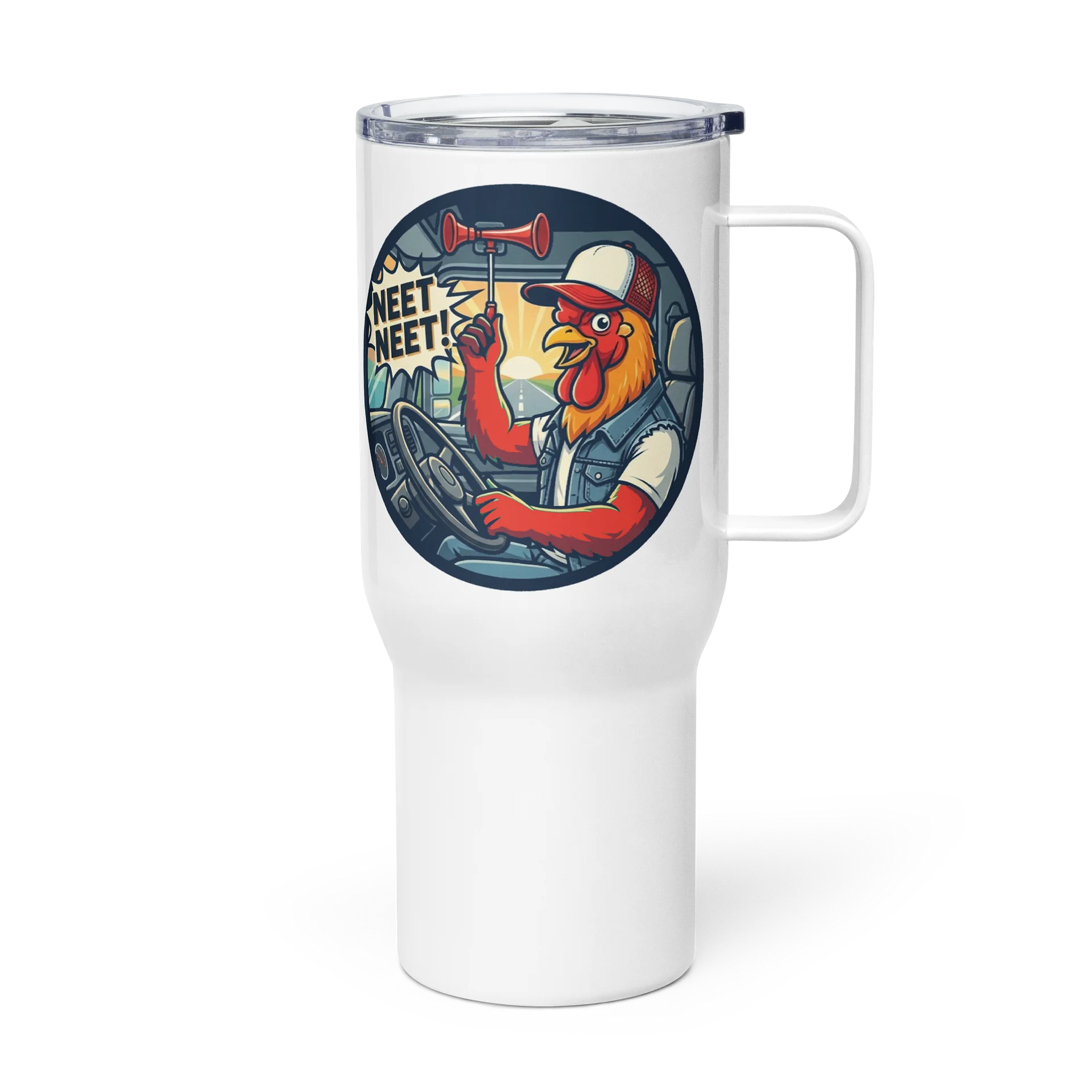 The "Long-Haul" Rooster Tumbler: Fuel for the Road product image (4)