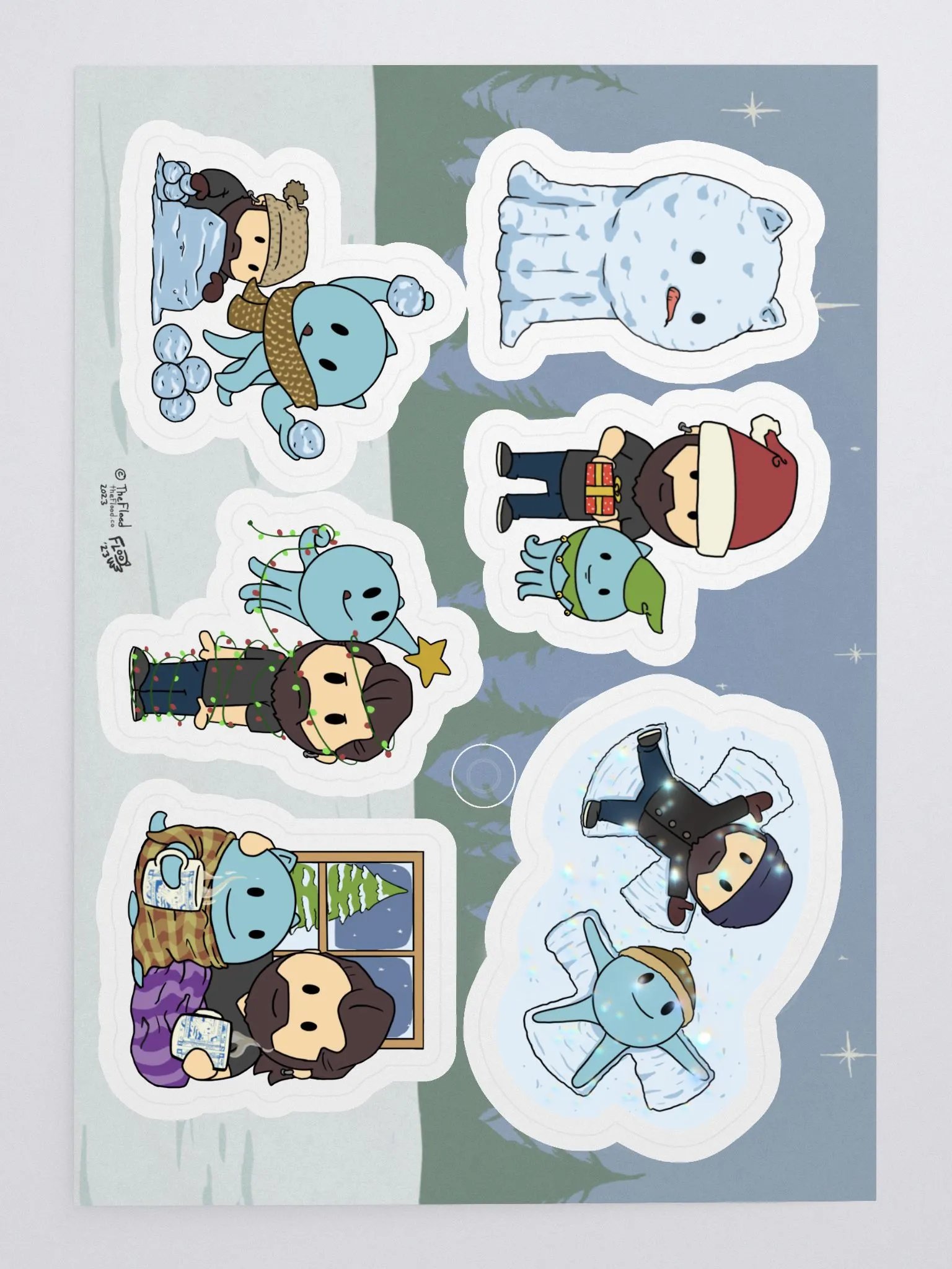 Flood Winter Stickers 2023 product image (3)