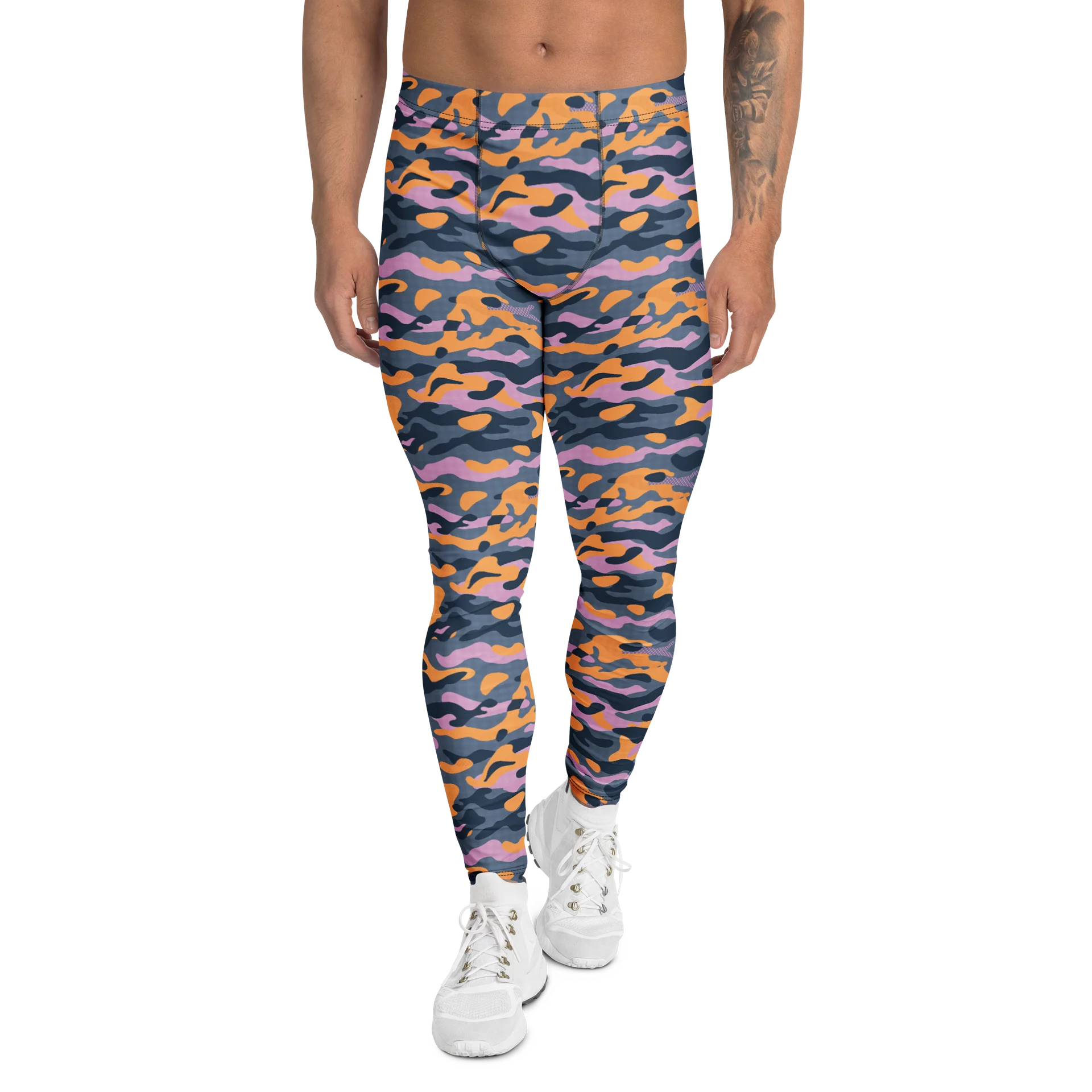 Comfortable Men’s Leggings with Camouflage Print product image (1)