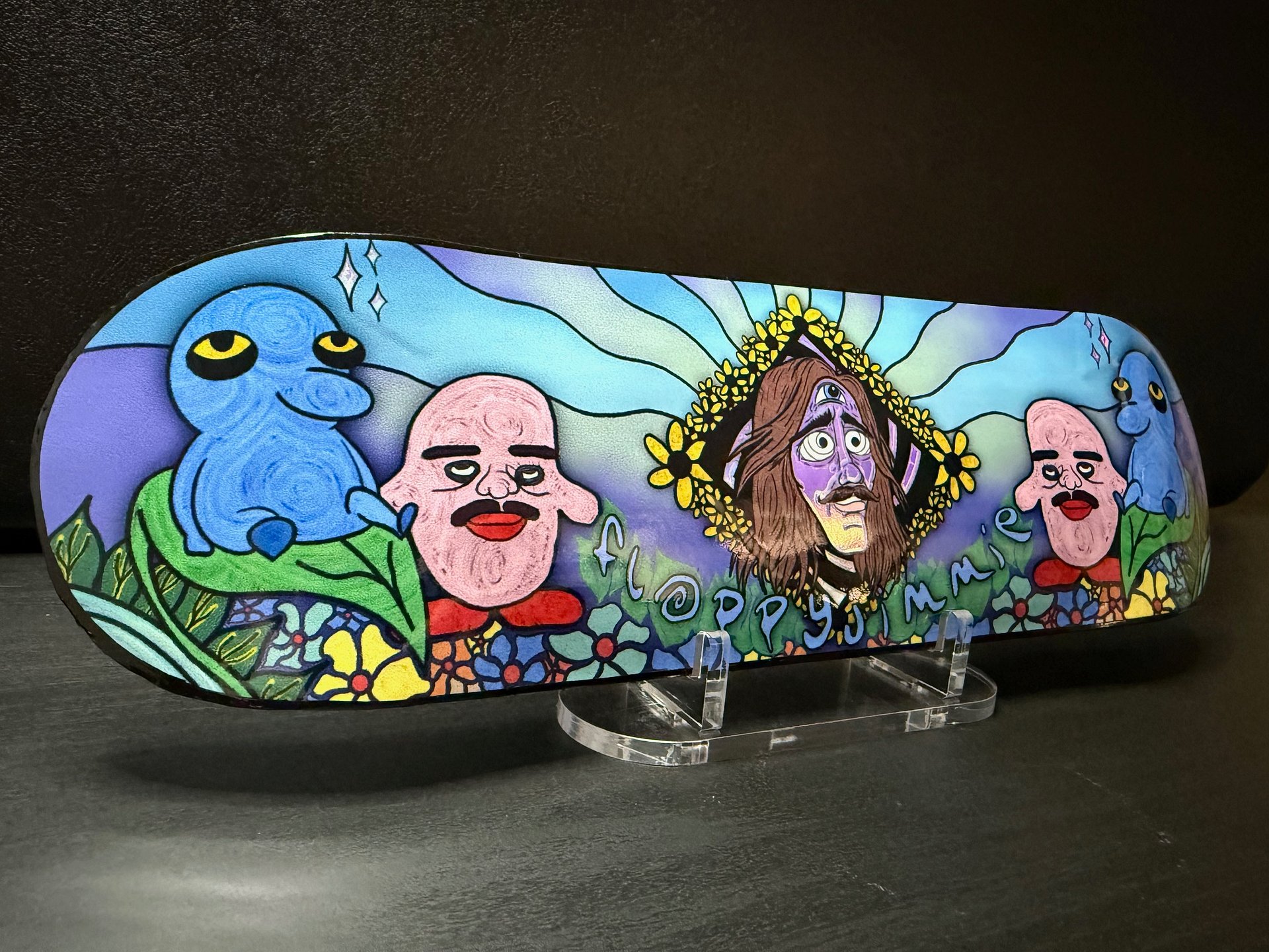 *LIMITED EDITION* 5 YEAR ANNIVERSARY COLLECTIBLE NIGHT / DAY HANDBOARDS !!! product image (5)