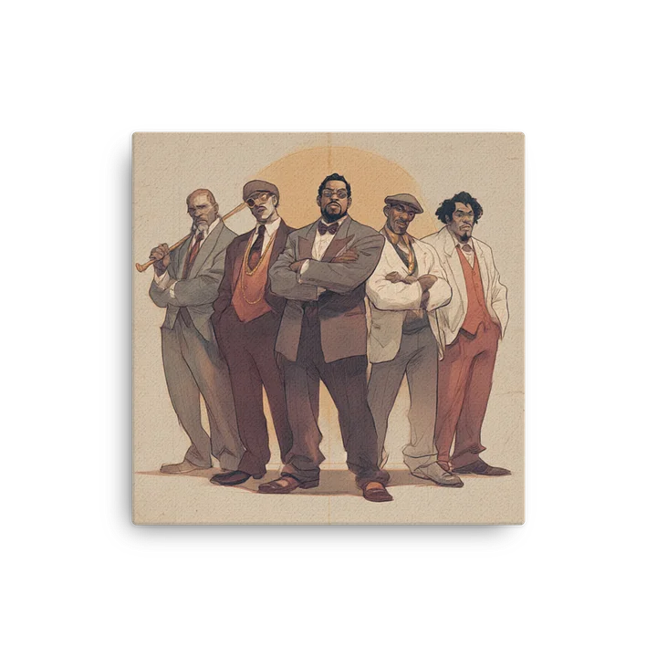 Vintage Gentlemen Confidence Canvas product image (2)