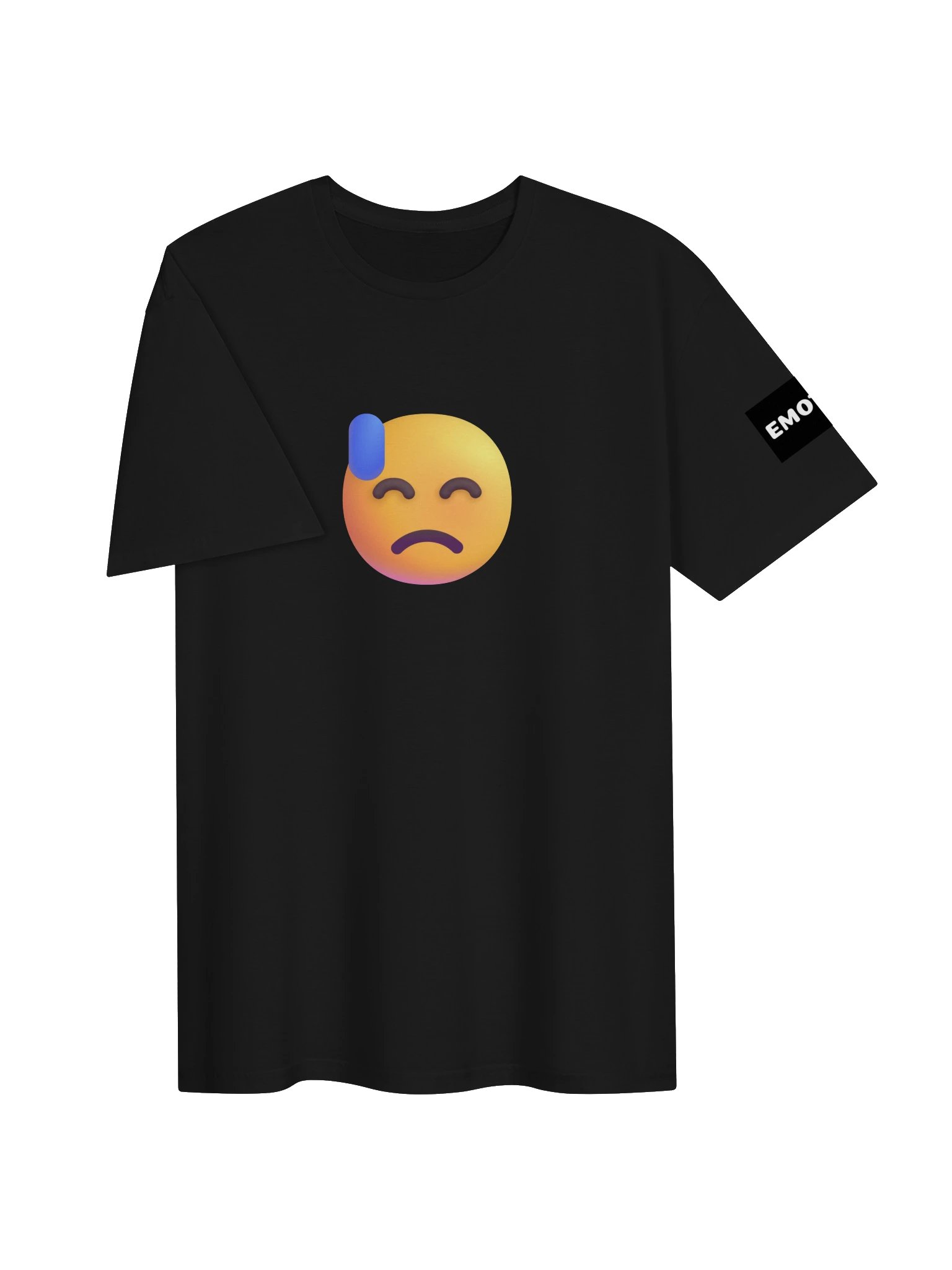 Downcast Face With Sweat T-Shirt product image (5)