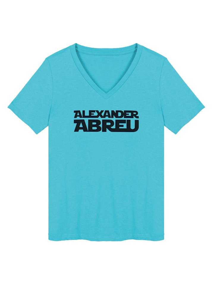 Alexander Abreu - Women's Relaxed V-Neck T-Shirt product image (13)