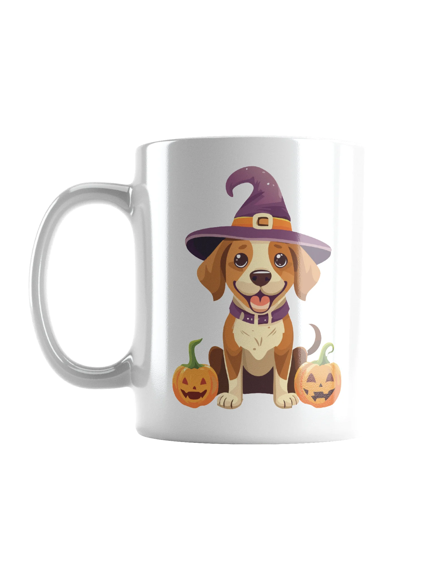 Pumpkin Paws & Witchy Whiskers Halloween Mug product image (1)