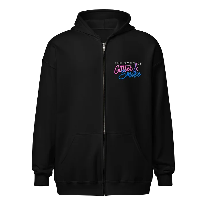 Glitter & Smoke - Dark Zip Up Hoodies product image (1)