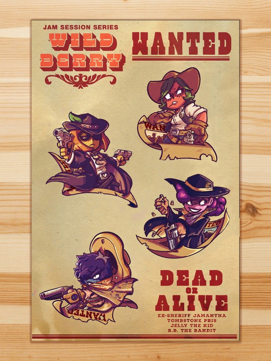 Jam Session Sticker Series: Wild Berry BUNDLE product image (2)