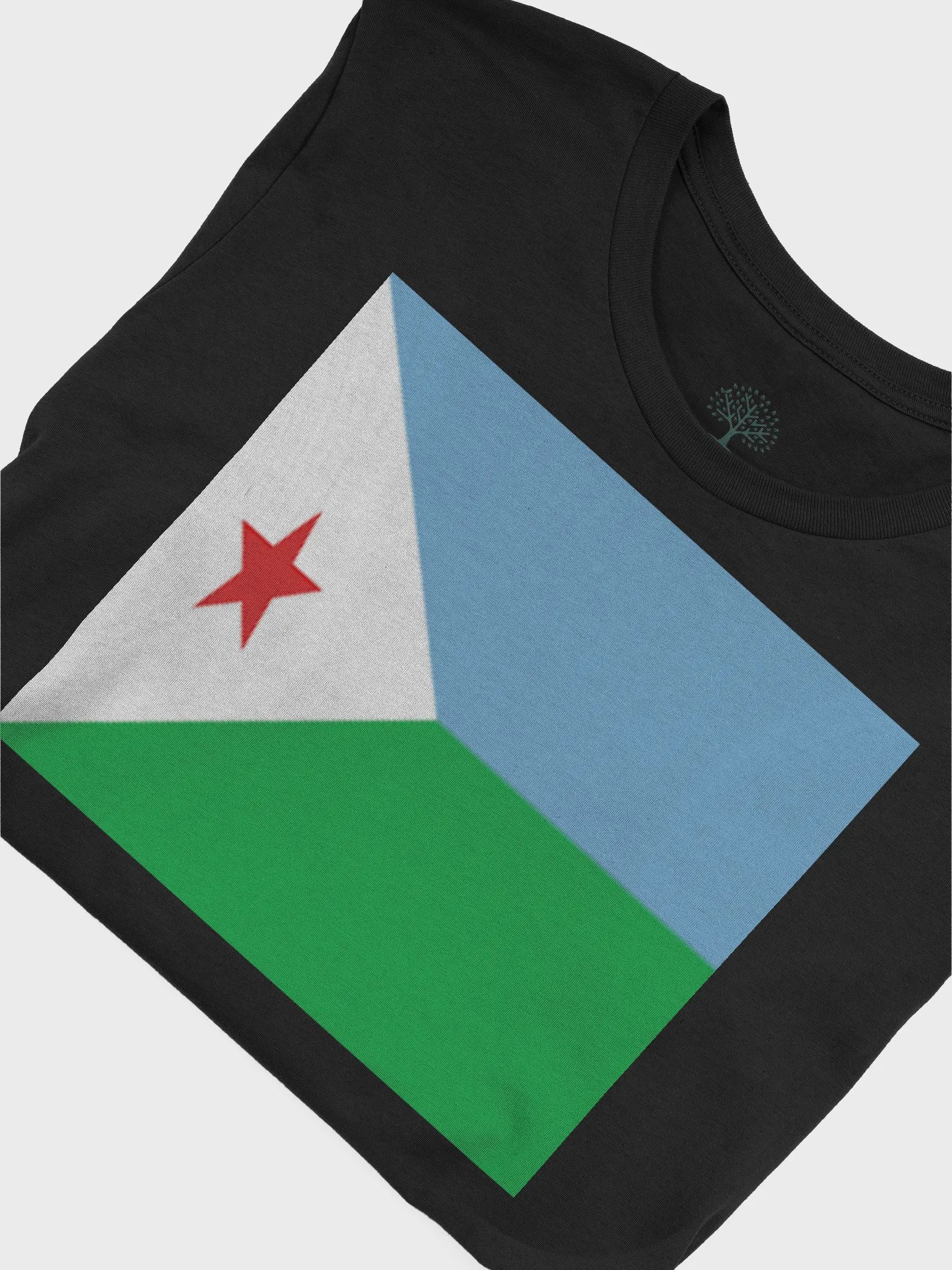 Exclusive Unisex Djibouti Flag Graphic Tee by Graphic Grove - Supersoft Cotton product image (7)