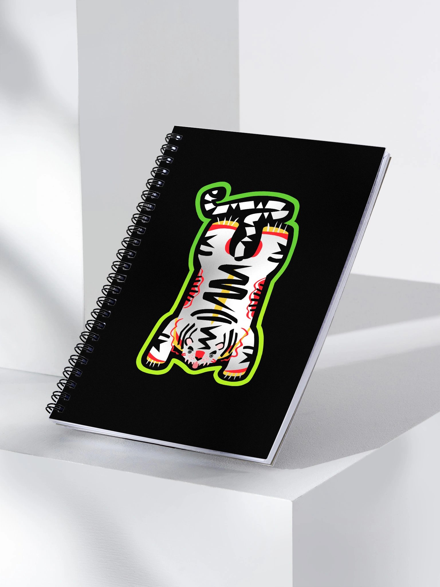 Orange and Lime - Dark Tiger Notebook product image (3)