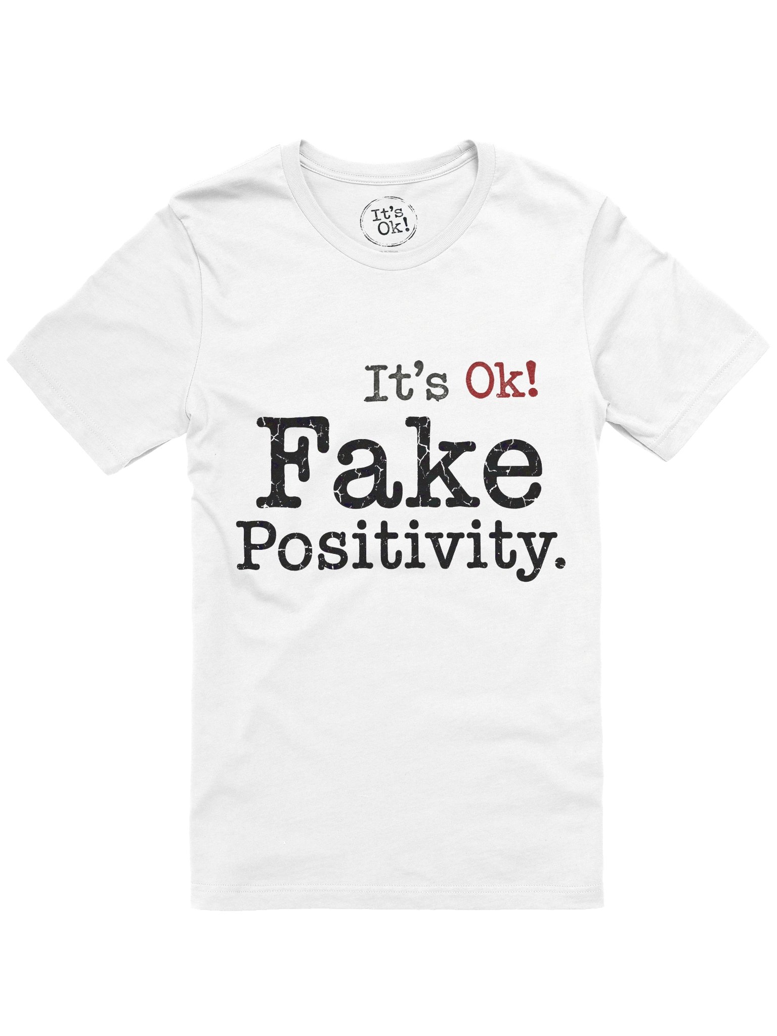 "Fake Positivity" Heavyweight Tee product image (1)