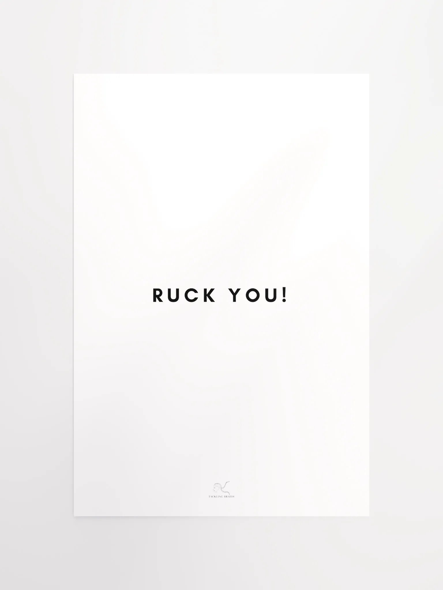 RUCK YOU! Poster product image (12)