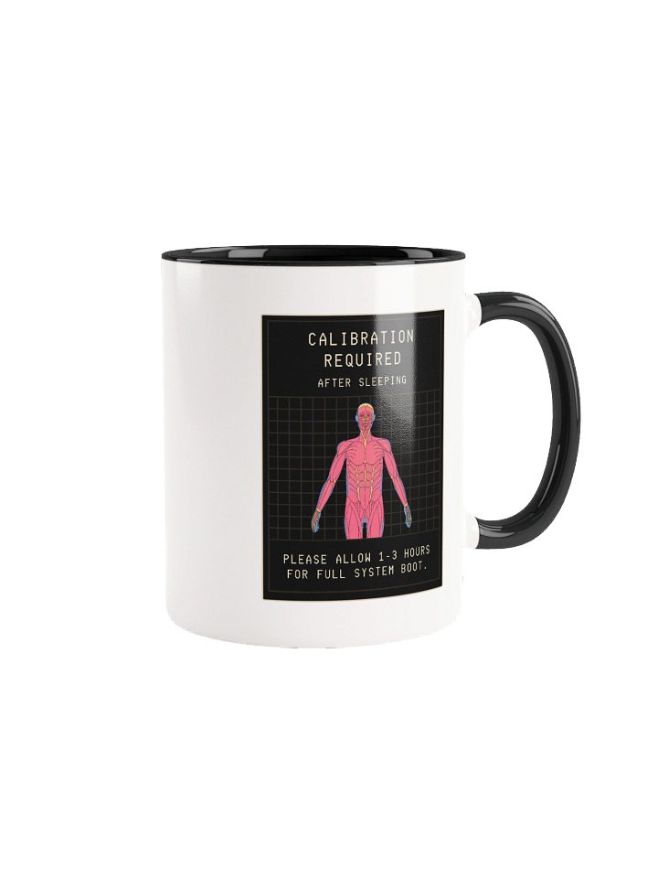 Calibration Required After Sleeping Mug | Chronic Pain & Spoonie Humor Cup product image (1)