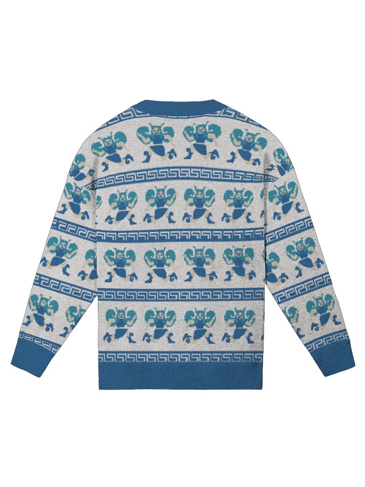 Gorgons traditional Fairisle style - china blue product image (6)