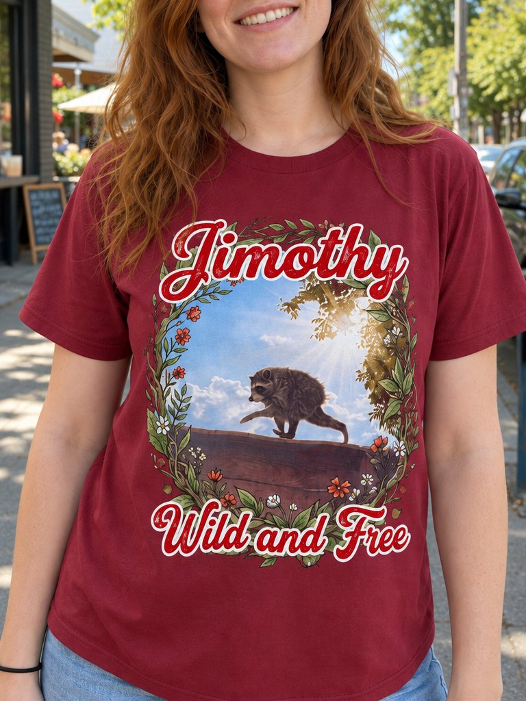 Jimothy's Floral Wild and Free Tee product image (8)