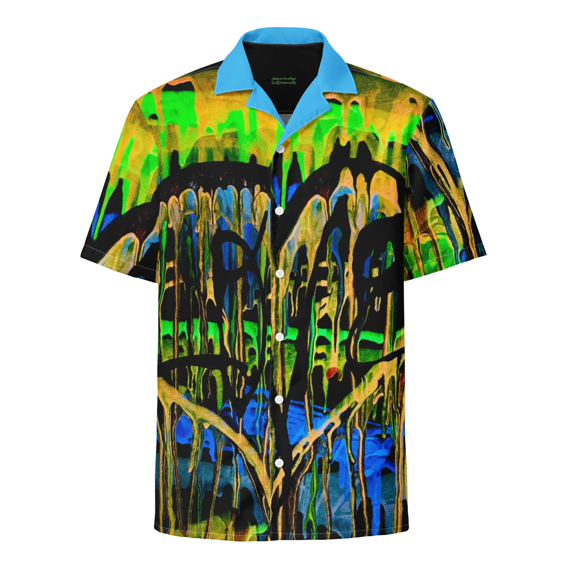 Graffiti Heart Glow Club Shirt product image (1)
