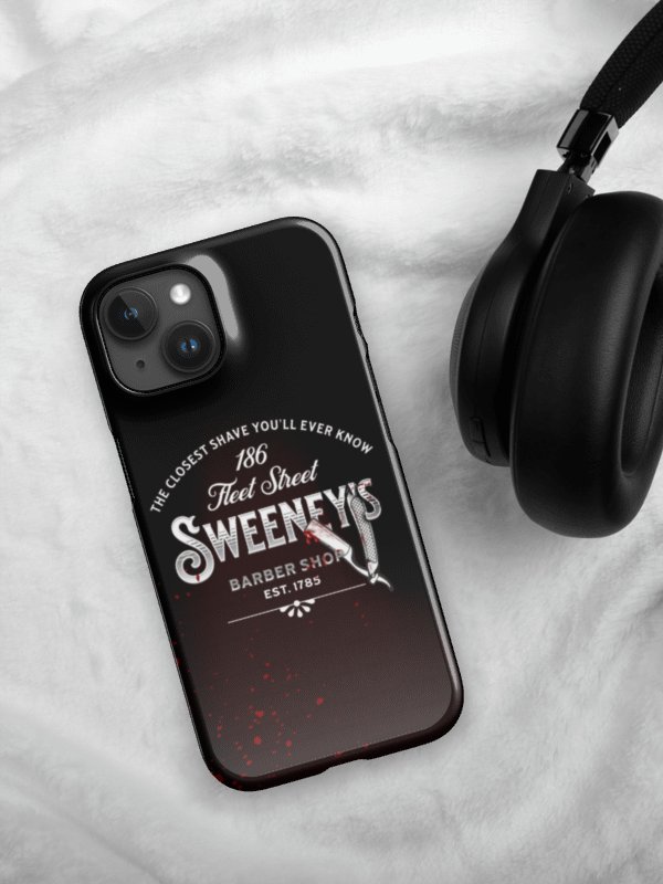 Sweeney Todd Barber Shop iPhone Case – Snap Gothic Musical Theatre Phone Cover product image (47)