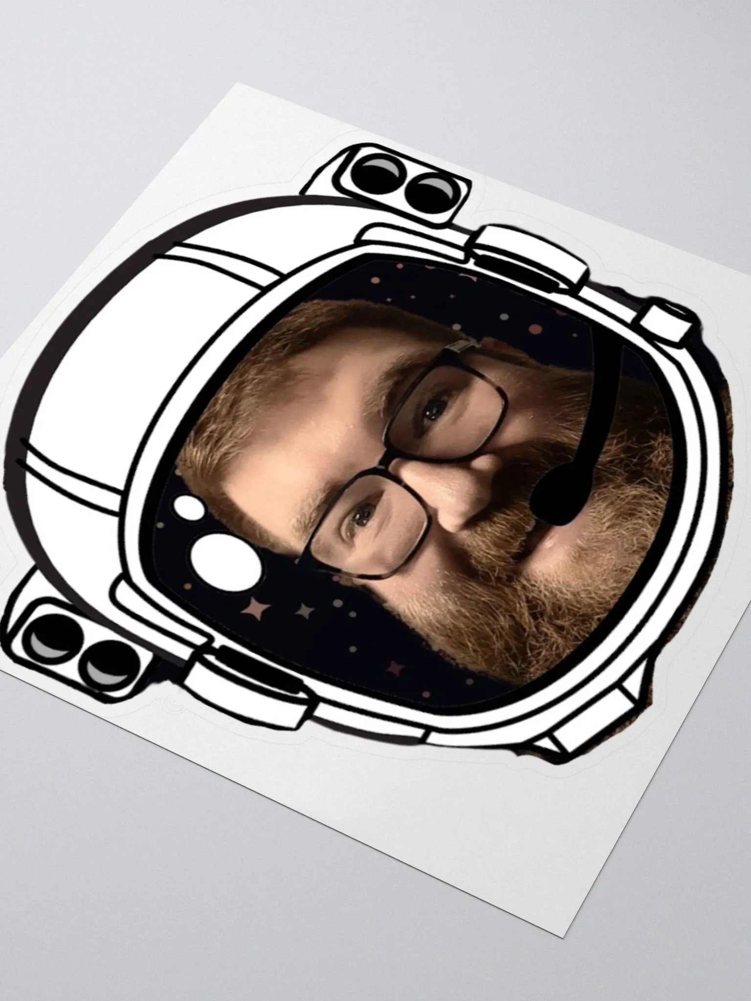 Space CaJeff Sticker product image (3)