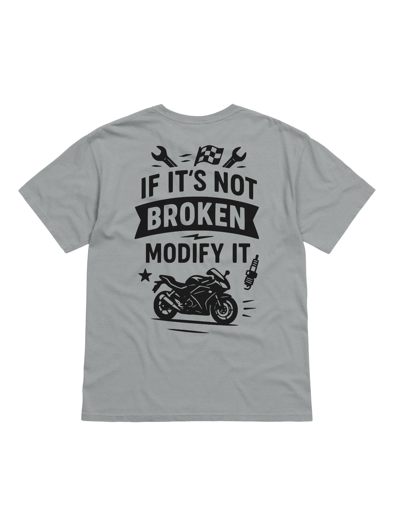 If Its Not Broken, Grey T-Shirt product image (1)