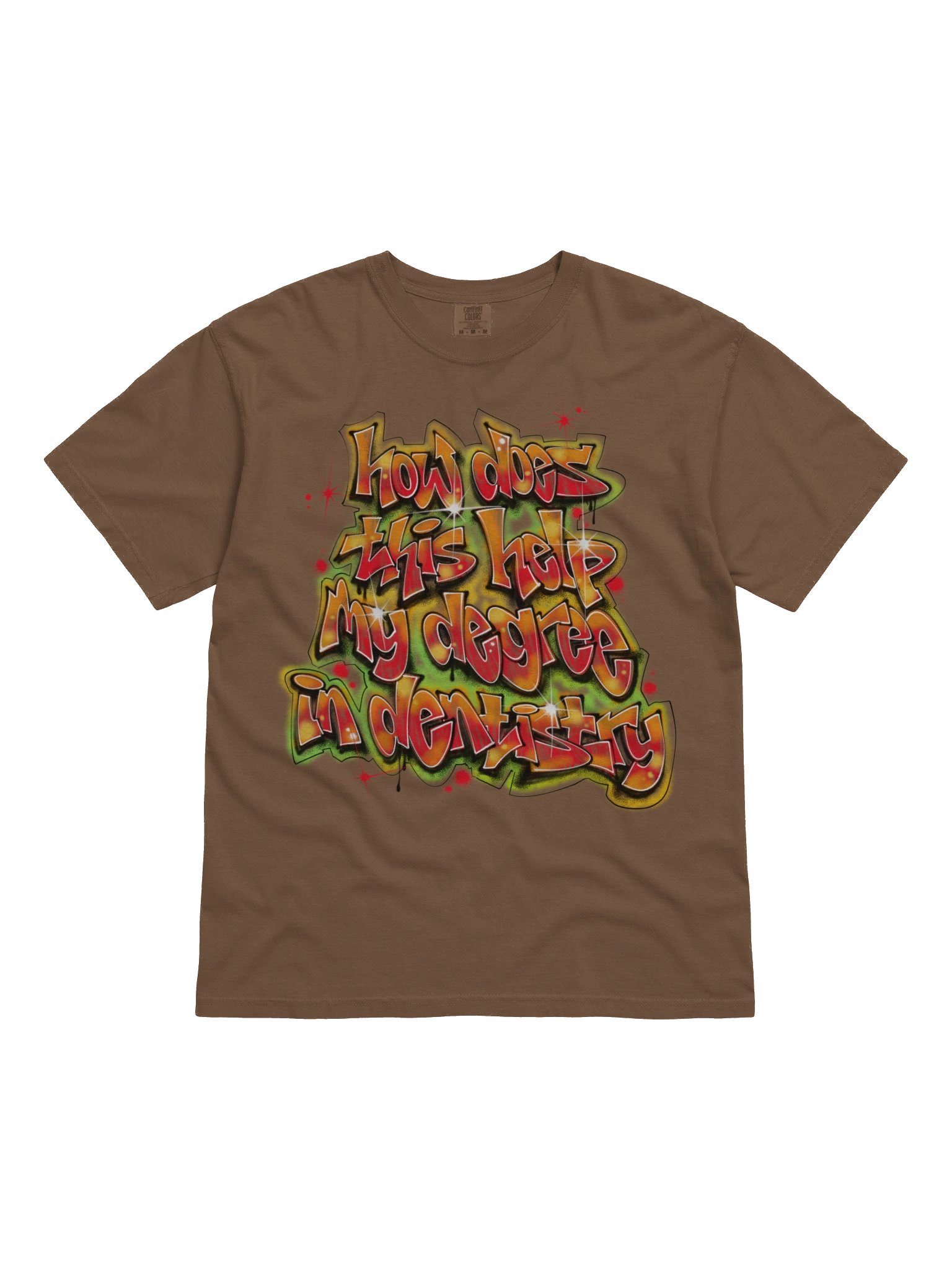 Dentistry Degree Graffiti Tee (Unisex) product image (4)