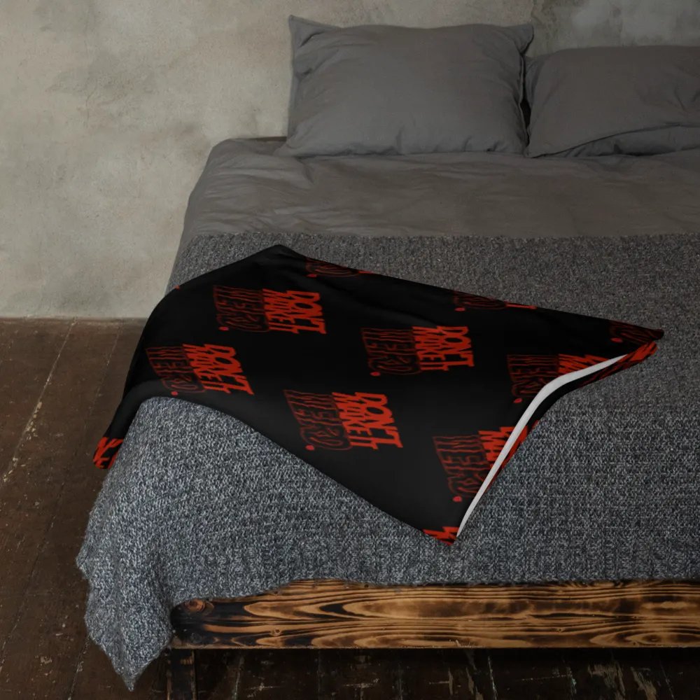 Weird/KShield Throw Blanket - BLK product image (23)