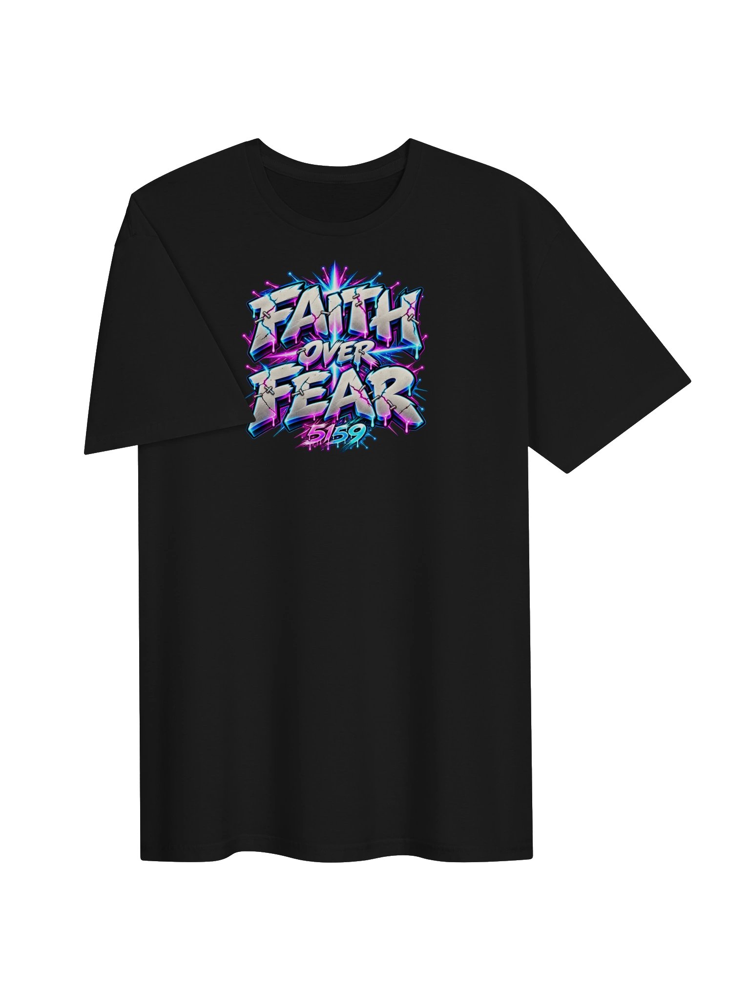 5159 Faith Over Fear (Unisex) T-Shirt product image (3)