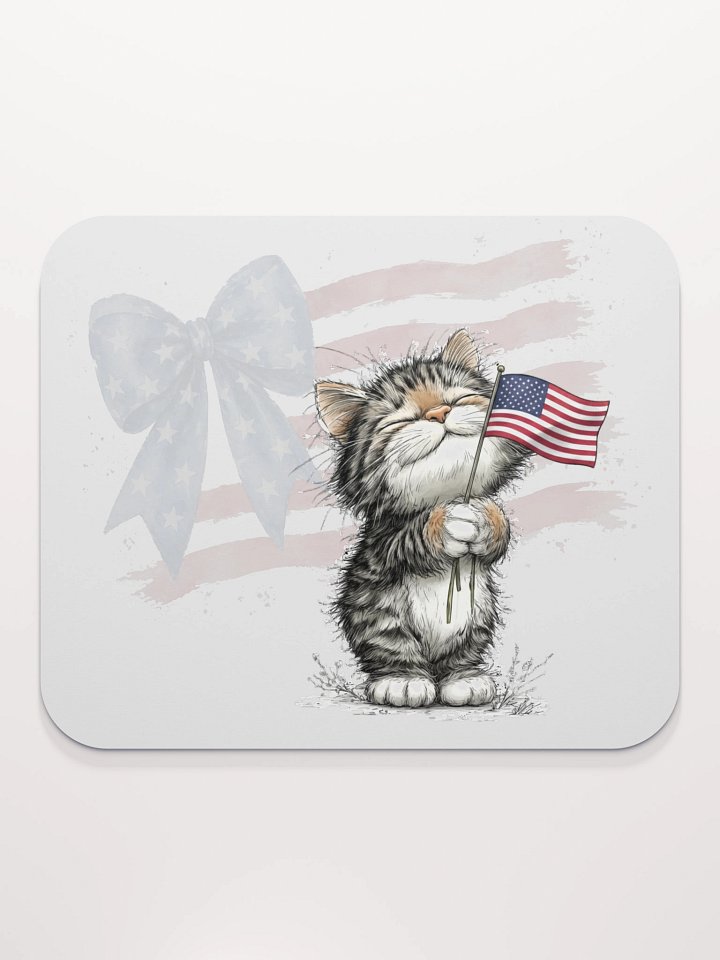 Patriotic Kitten Mousepad product image (2)
