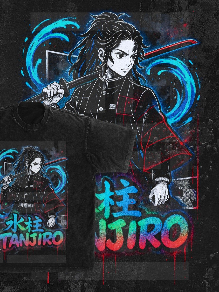 hashira kamado tanjiro Demon slayer | Kimetsu no Yaiba t-shirt PNG design product image (1)