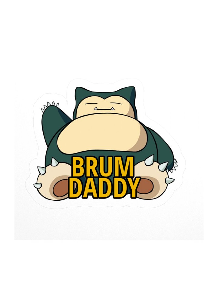 BRUM DADDY Kiss Cut Stickers product image (2)