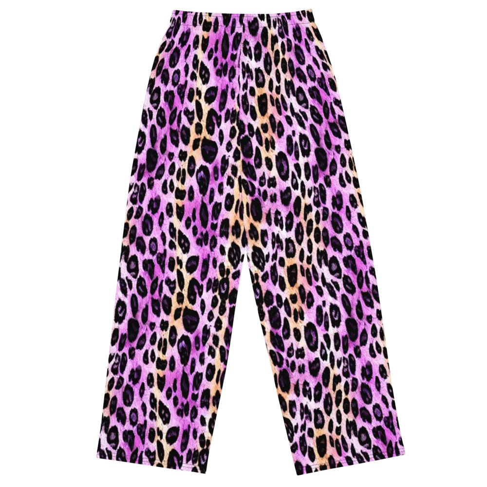 Purple Beige Leopard Pants product image (2)