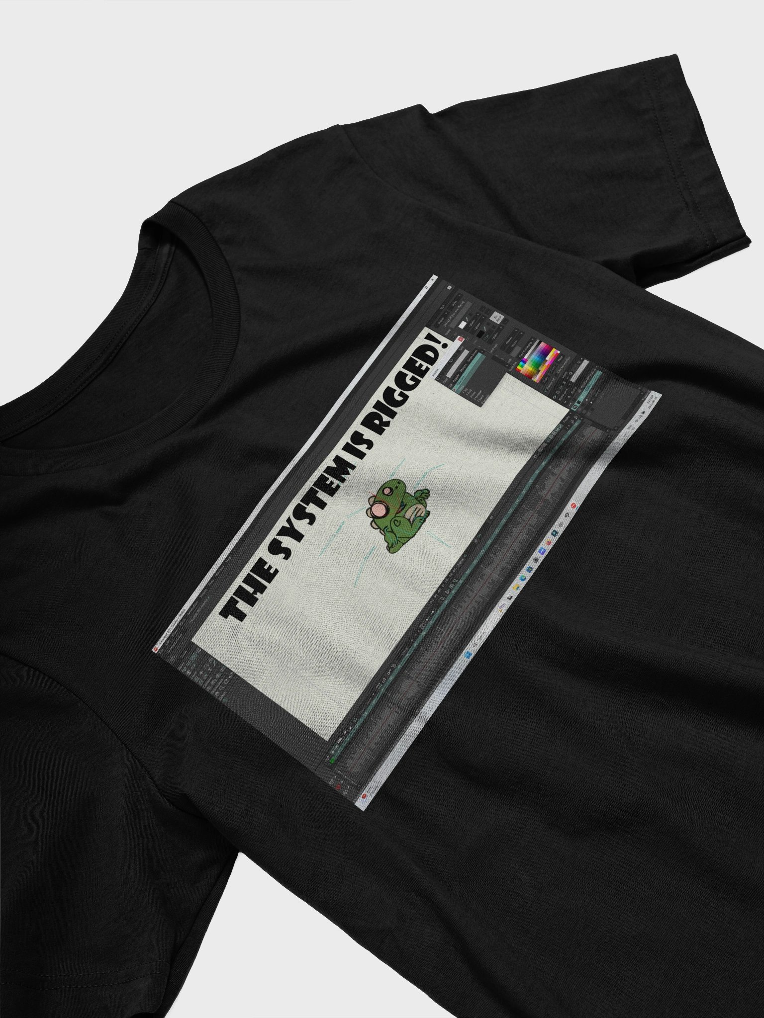 "The System is Rigged" tee product image (3)