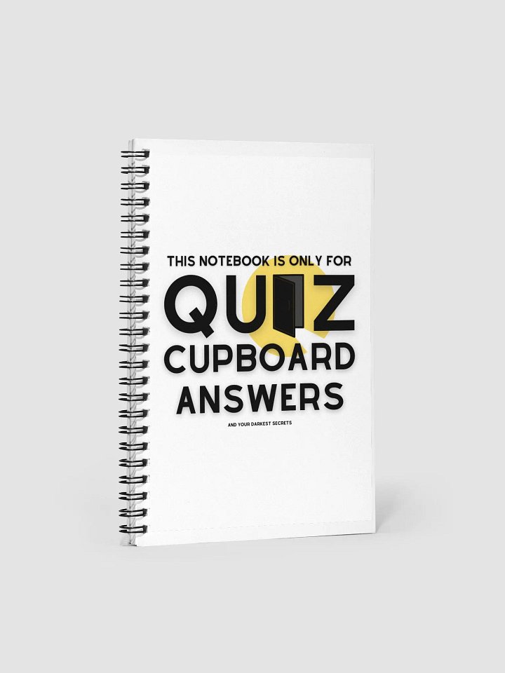 Answers Notebook product image (1)