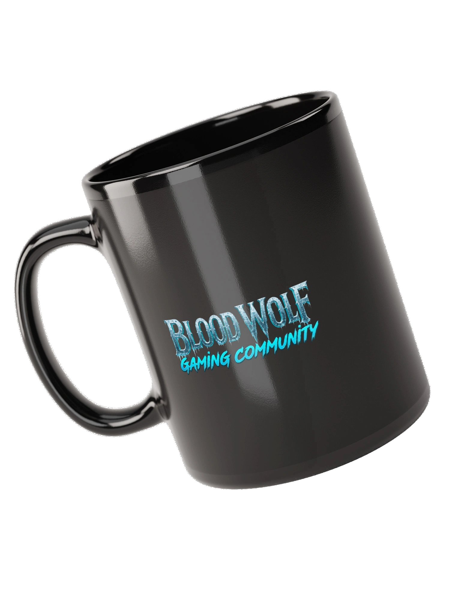 Blood Wolf Gaming Black Glossy Mug product image (10)