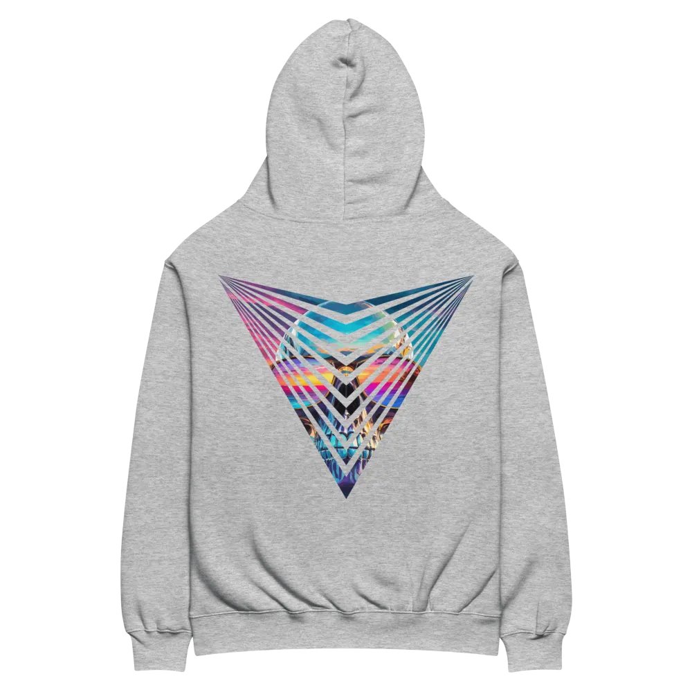 VACIO Skull Vortex Logo Premium Relaxed Fit Hoodie product image (4)