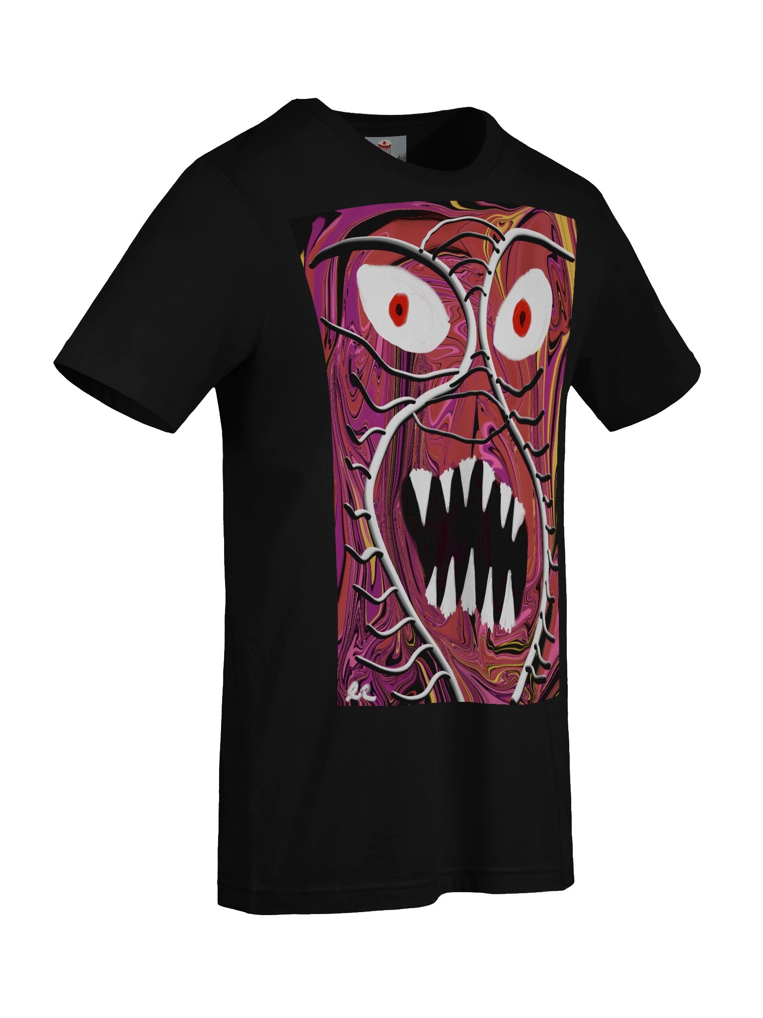 Psychedelic Monster Face Tee product image (7)